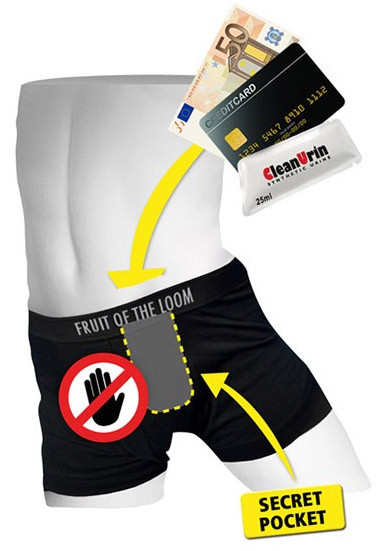 Pants Fruit Of The Loom Geheimfach