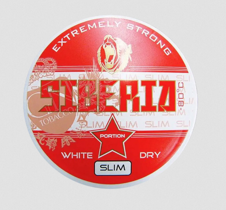 Siberia Rot Slim White Dry Snus 13g