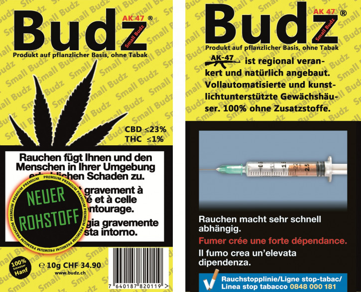 Budz AK 47 Small Budz Indoor Hanfblüten Tabakersatz
