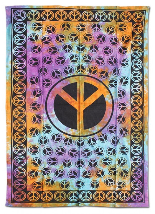 Batiktuch Multi Peace