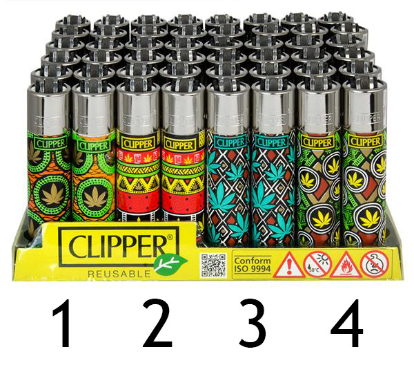 Clipper Feuerzeug African Leaves