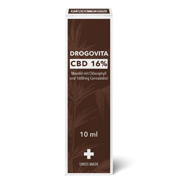 Drogovita CBD Mundöl 16% 10ml