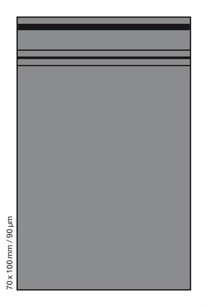 Druckverschlussbeutel 70 x 100