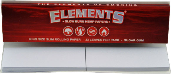 Elements Red - King Size Slim Connoisseur