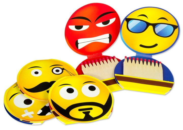 Fiammino Minerva Emoji Streichhölzer