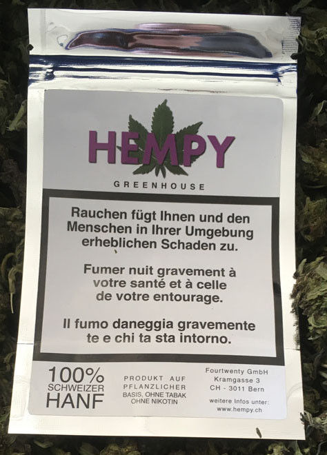 Hempy Greenhouse OC24 CBD-Cannabisblüten Tabakersatz