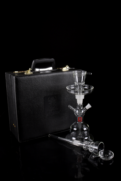 Kaya Glas-Shisha Jacket im Koffer