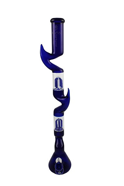 Power Tower Bong 73cm Blue