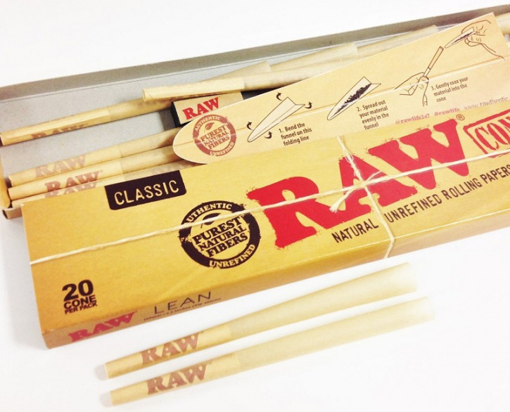 Raw Cones Lean 20 Stk.