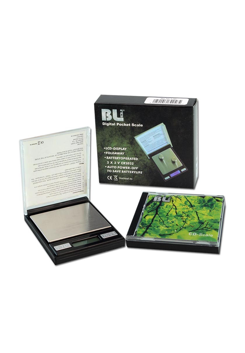 BLscale Mini CD Digitalwaage 100x0,01g