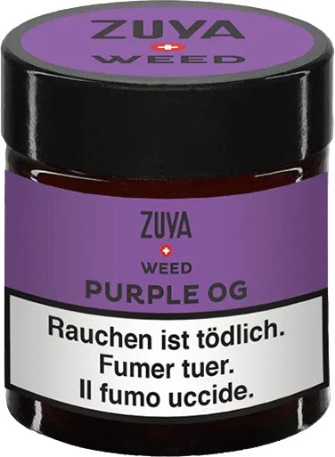 ZUYA Purple OG 5g im Glastiegel