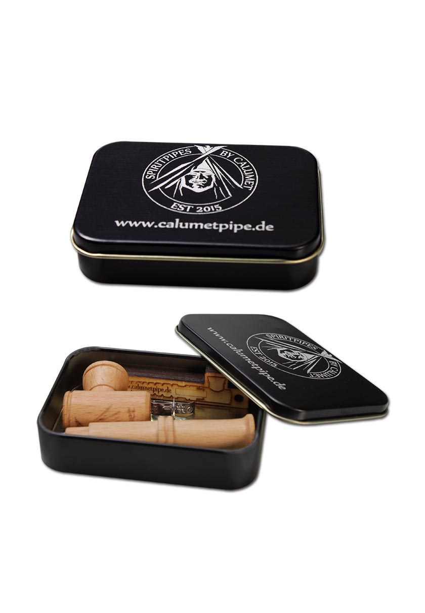 Pfeifen Set Mit Purpfeife + Crusher + 5 Siebe - Hochwertiges Rauchzubehör