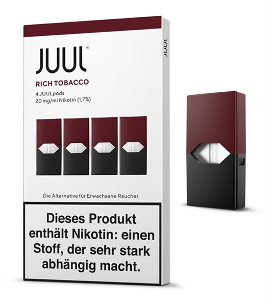 JUULpod Refill Kit Rich Tobacco 4 Pods