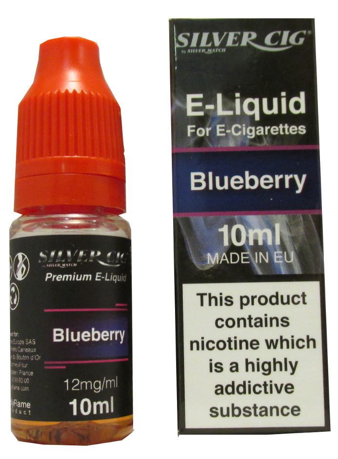 Liquid Siver CIG Blueberry 12mg Nikotin